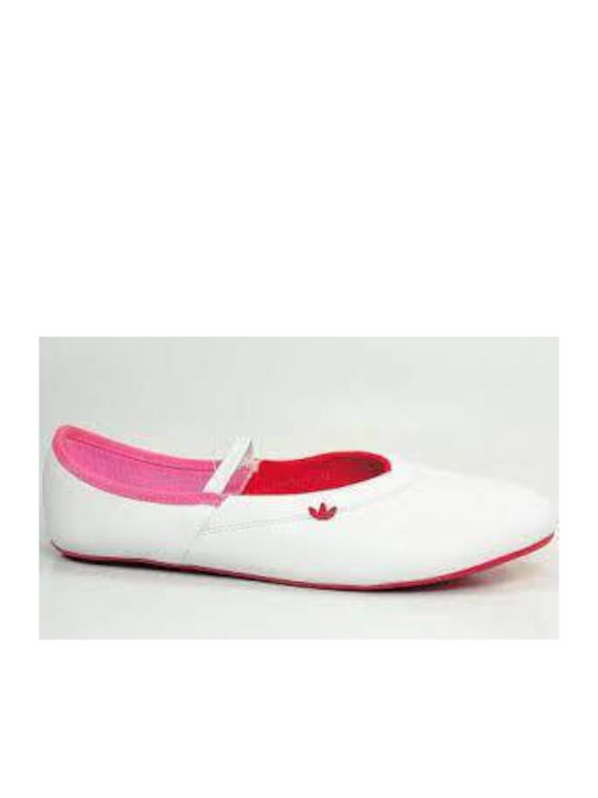 Adidas Damen Ballerinas in Weiß Farbe