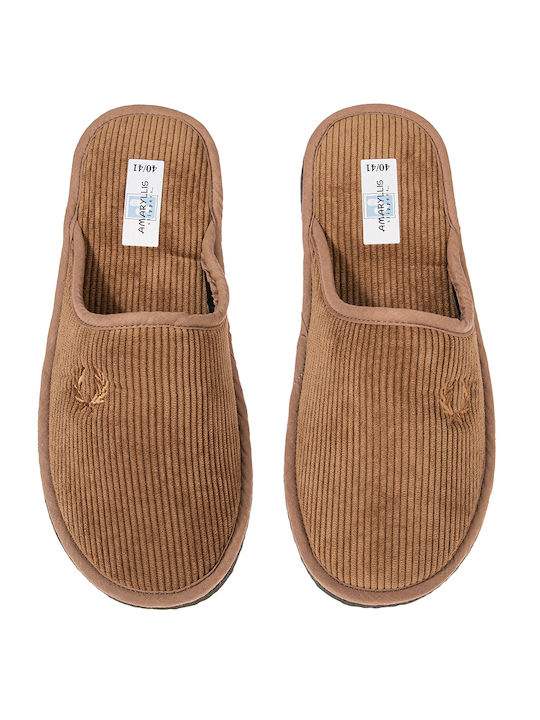 Amaryllis Slippers Men's Slipper Brown