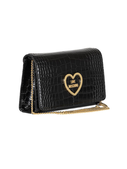 Moschino Damen Tasche Schulter Schwarz