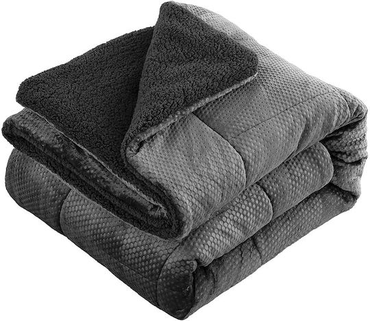 Beauty Home Husă De Pătură Super King 220x240 Cm Antracit