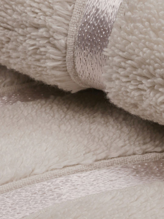 Mijolnir Bath Towels Set 2 pcs Dolce Light Brown Weight 560gsm