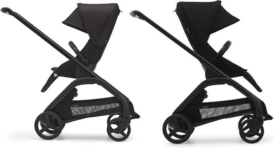 Bugaboo Dragonfly Complete Ρυθμιζόμενο Καρότσι Μωρού Kατάλληλο από 6+ Mηνών Midnight Black 7.9kg
