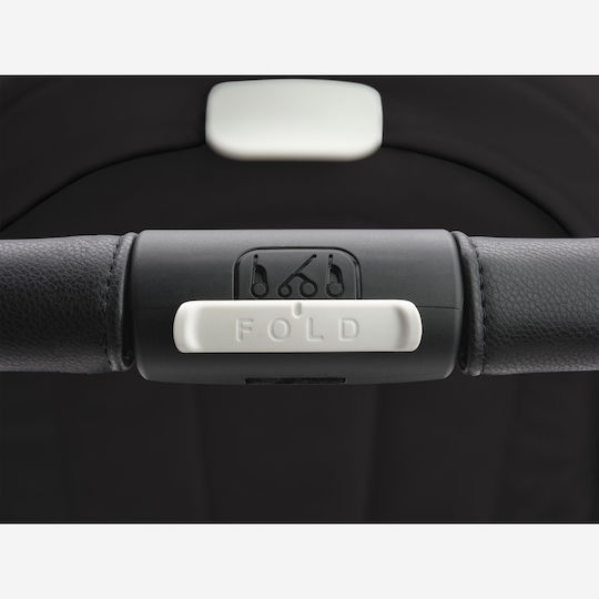 Bugaboo Dragonfly Complete Ρυθμιζόμενο Καρότσι Μωρού Kατάλληλο από 6+ Mηνών Midnight Black 7.9kg