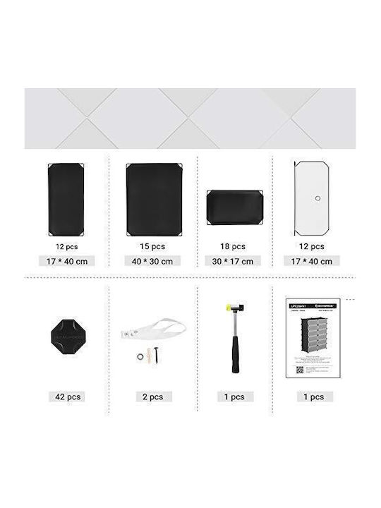 Plastik Schuhschrank 40x30x17cm