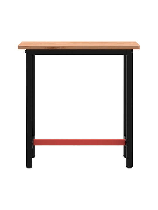 Schreibtisch aus Massivholz Coffee mit Metallbeinen 80x55x81.5cm
