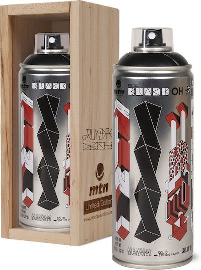 Montana Colors Spray Vopsea Negru 400ml