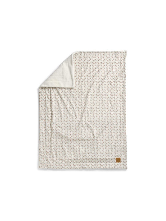Elodie Details Blanket Nursery Swaddling Blankets Pearl Velvet Pink Autumn Rose 75x100cm