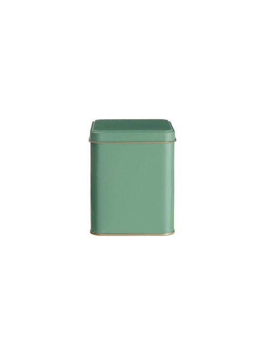 Butlers Box für Tee mit Deckel Metallisch Grün 790ml