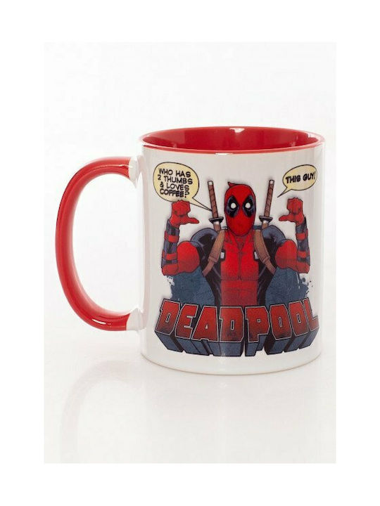 Pyramid International Deadpool (2 Thumbs) Red Ceramic Cup 315ml MGC25301