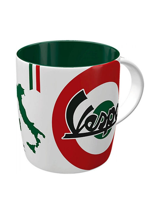 Nostalgic Art Vespa - The Italian Classic Becher Keramik Weiß
