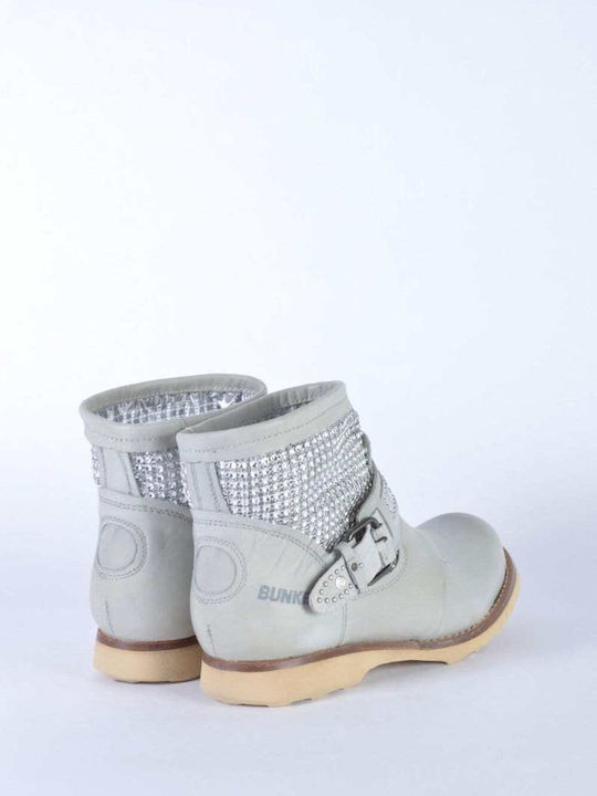 BUNKER Low Boots Grey