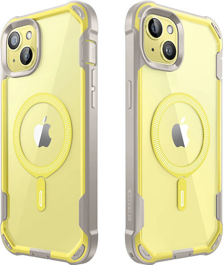 i-Blason Back Cover Πλαστικό / Σιλικόνης 2mm Κίτρινο (iPhone 15)