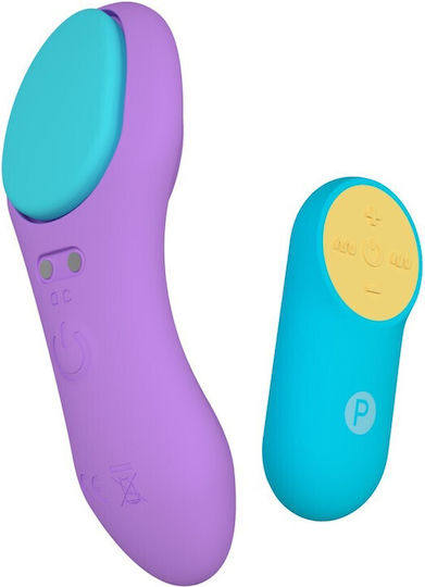 Party Color Toys Δονητής για Ζευγάρια Μωβ
