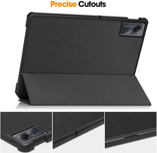 Techsuit Foldpro Флип Капак Черен (Redmi Pad SE 11)