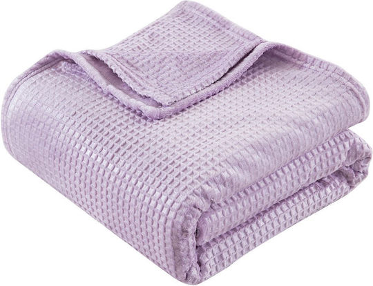 Beauty Home Μονή 160x220εκ. Λιλά Beauty Home Μονή 160x220εκ. Λιλά