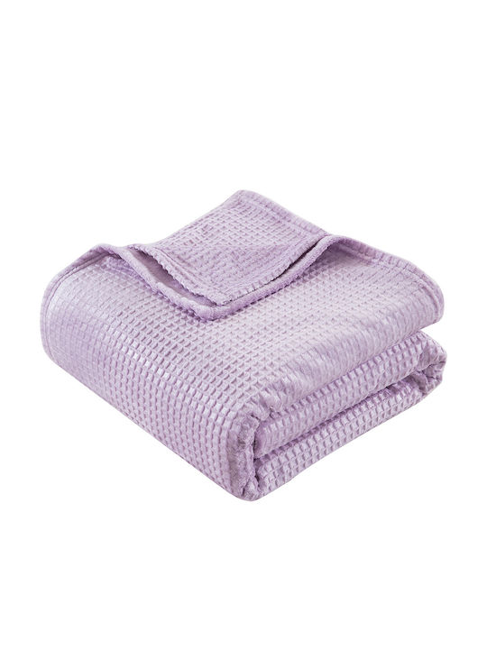 Beauty Home Blanket Fleece Queen 220x240cm 11553 Lila