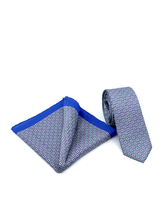 Legend Accessories Ανδρική Γραβάτα Μεταξωτή Μονόχρωμη σε Τιρκουάζ Χρώμα