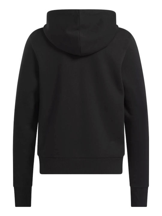 Identity Big Logo Women's Sweatshirt Hooded Black