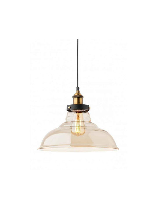 Redo Group Saville Pendant Light Single-Light for Socket E27 Brown