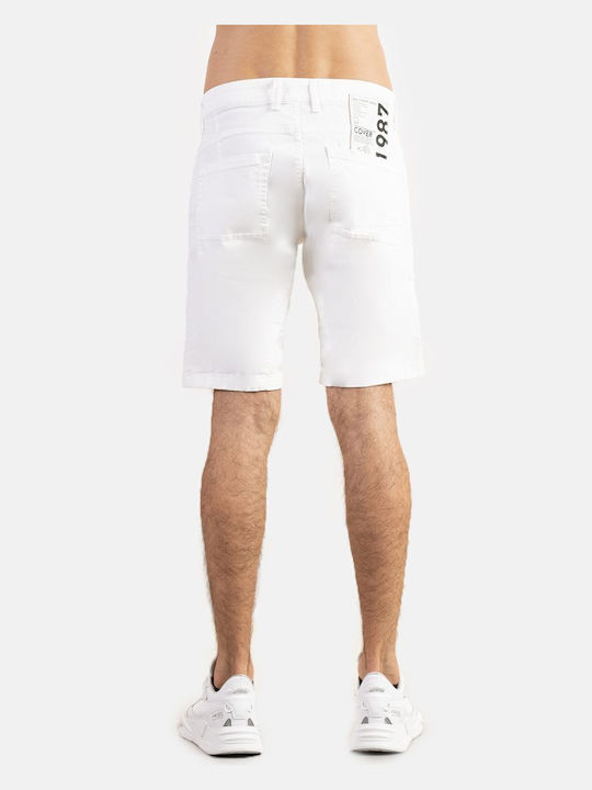 Cover Jeans Men's Shorts White