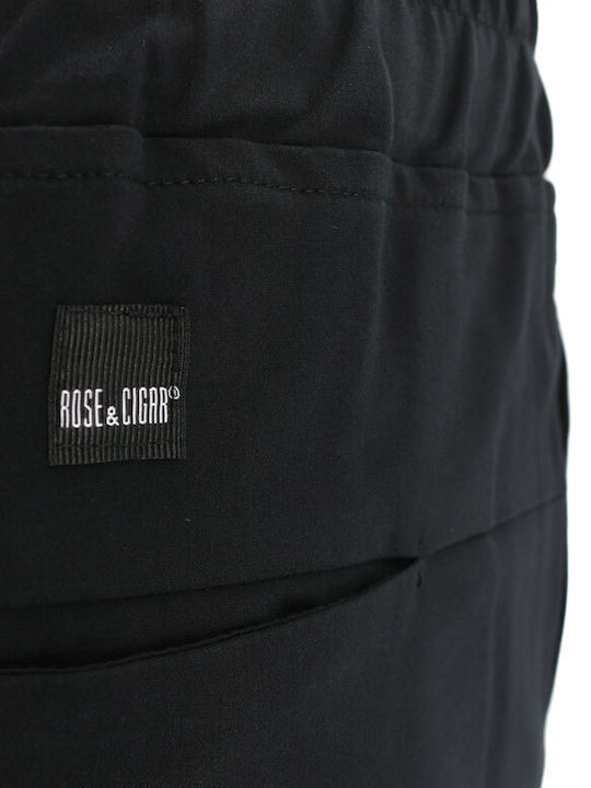 Rose & Cigar Pantaloni pentru bărbați Negru