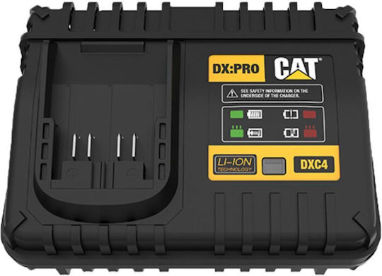 CAT Φορτιστής Μπαταριών Εργαλείου 18V DXC4