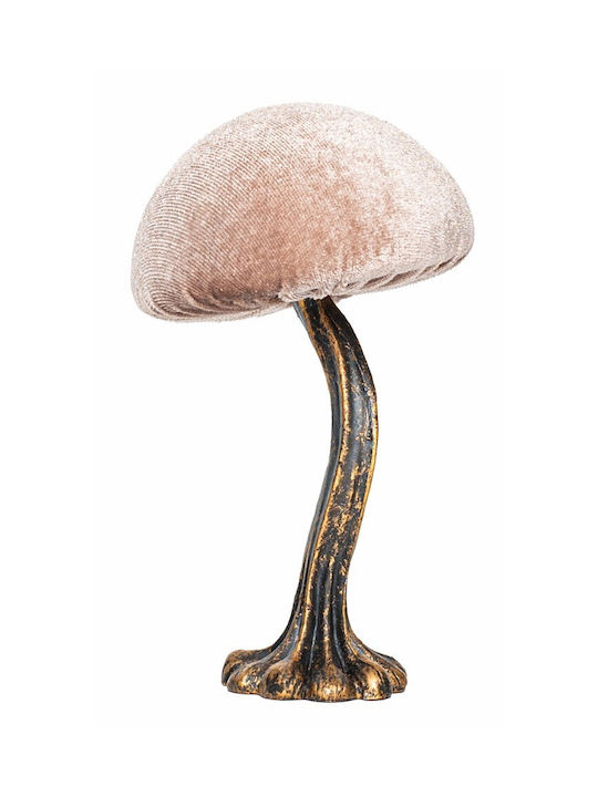 Eurolamp Christmas Fabric Figure Mushroom Pink Length 7.5cm 6pcs