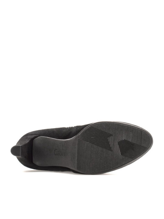 Cizme dama cu elastic Negre