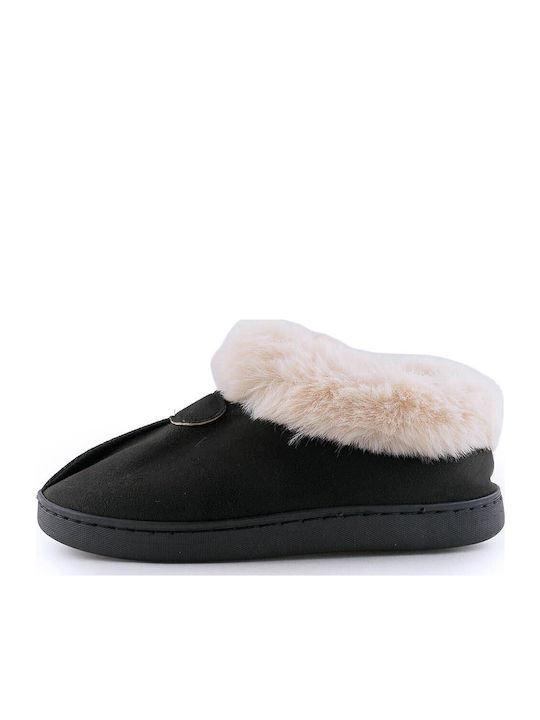Winter Women's Slippers Black