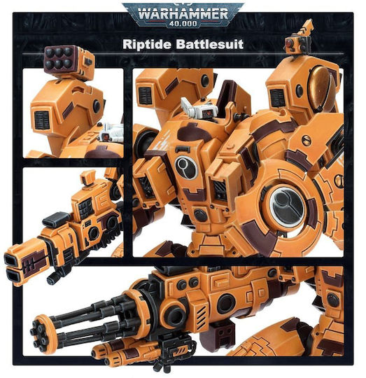 Games Workshop Warhammer 40.000 T'au Empire Figură Riptide Battlesuit