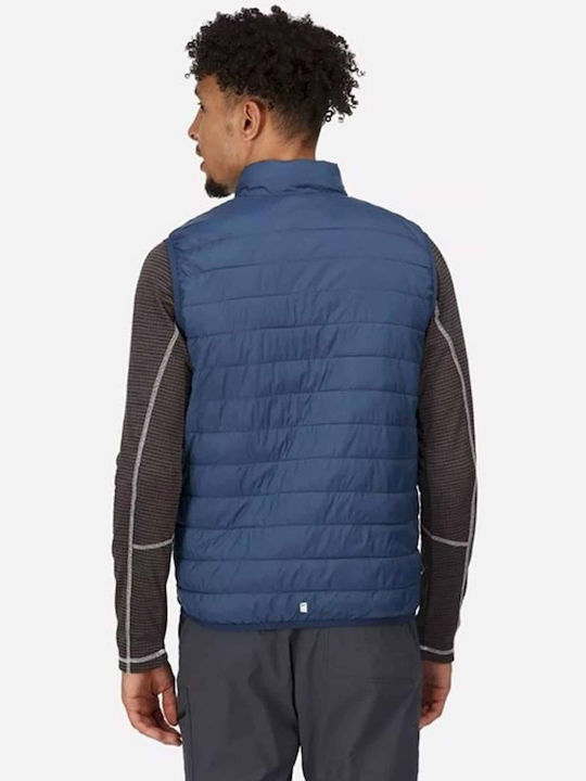 Regatta Hillpack Ärmellos Herren Winter Jacke Lässig Blau