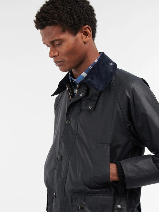 Barbour Men's Winter Jacket Blue.