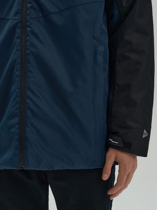 Winter Jacke Marineblau
