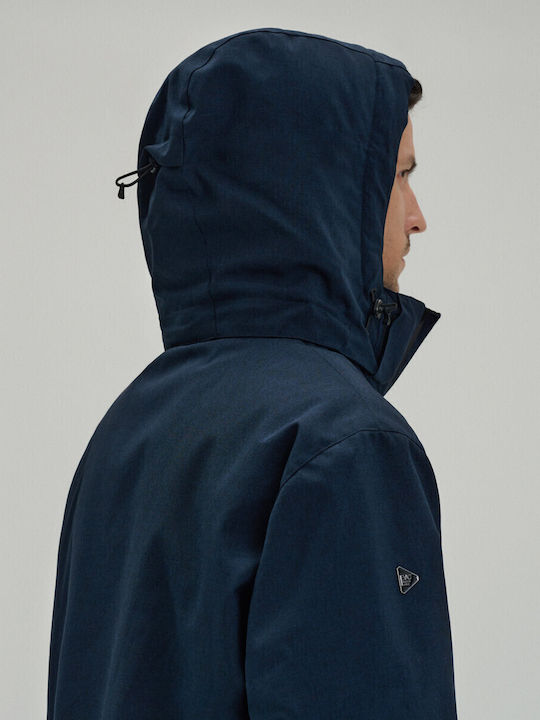 Winter Jacke Marineblau