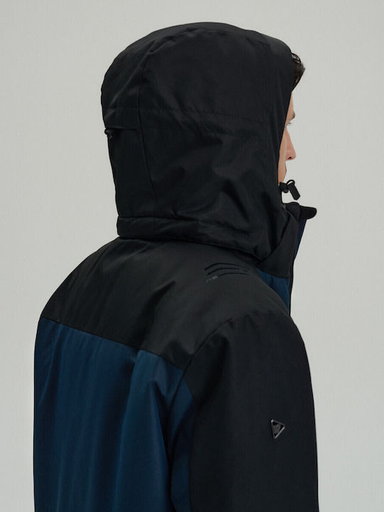 Winter Jacke Marineblau