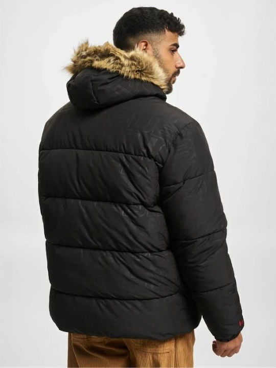Winter Jacke Puffer Schwarz