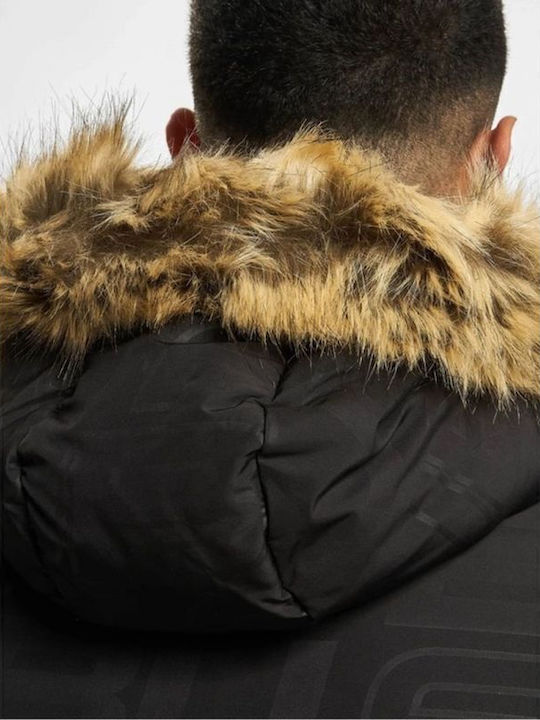 Winter Jacke Puffer Schwarz