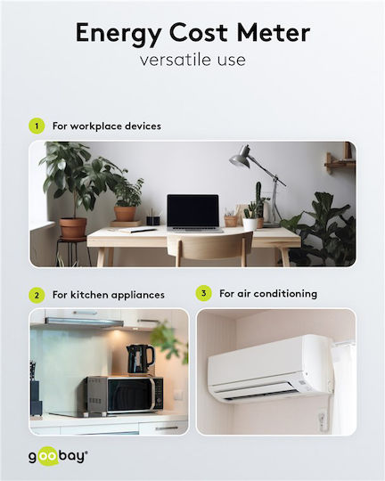 Goobay Goobay Electrical Meter Socket for Maximum Power up to 3.68kW