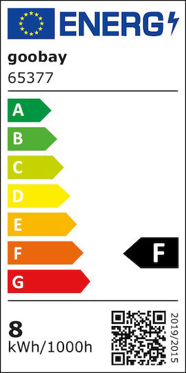 Goobay Λάμπα LED 8W για Ντουί GU10 και Σχήμα MR16 Θερμό Λευκό 650lm