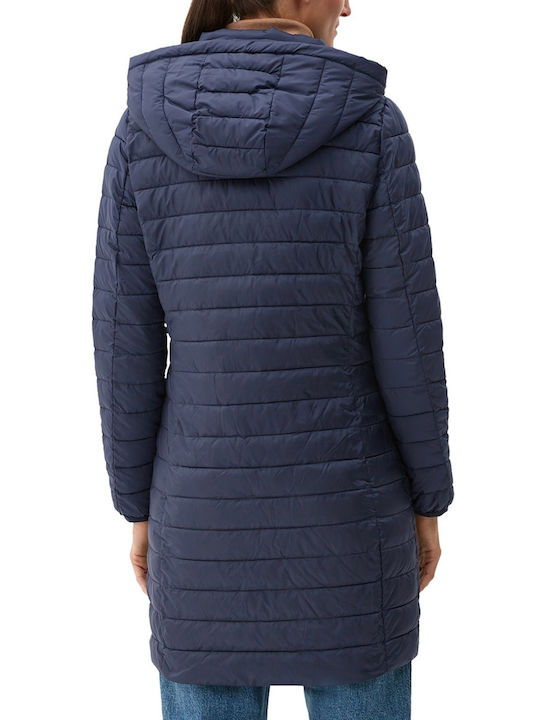 S.Oliver Short Jachetă de femei Puffer Blue