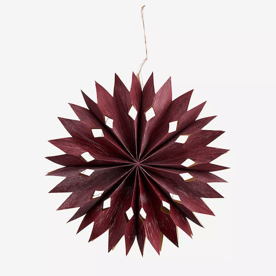 Madam Stoltz Weihnachtliche Dekorative Hängende Sterne Beleuchtete Kunststoff 15Stück
