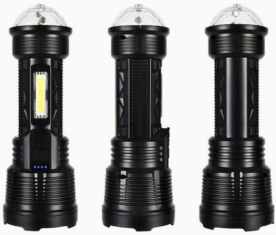 Factory Επαναφορτιζόμενος Φακός LED IPX4