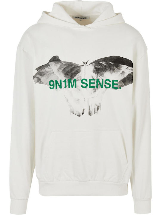 Φούτερ με Κουκούλα Offwhite