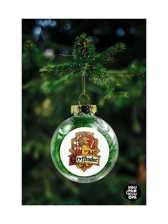 Weihnachtshänger Kugel Ornament Grün 8cm