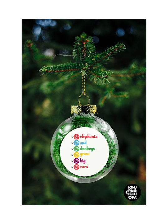 Christmas Ball Ornament Green