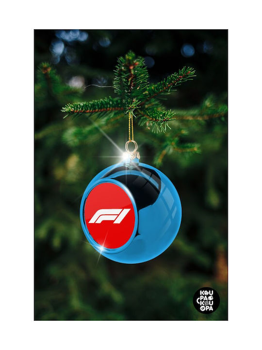 Christmas Ball Ornament Blue