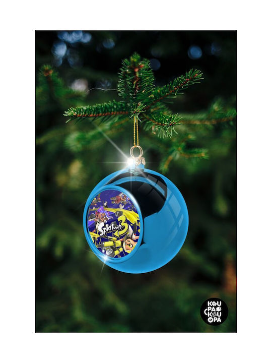 Christmas Ball Ornament Blue