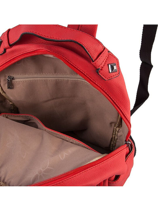 Damentasche Rucksack Rot