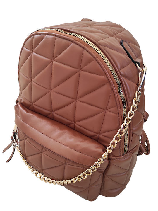 Co & Coo Fashion Women's Bag Backpack Brown