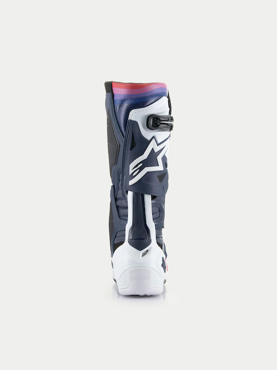 Alpinestars Tech 10 Supervented Мъжки Мотоциклетни Боти Мотокрос Многоцветни